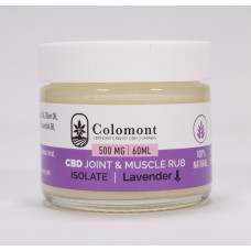 500mg - Joint & Muscle Rub - Lavender