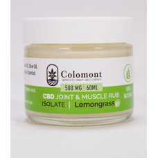 500mg - Joint & Muscle Rub - Lemongrass